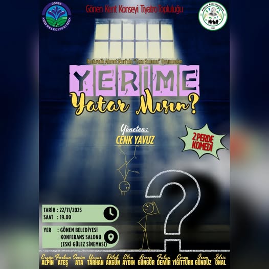 Tiyatro Topluluğumuz İkinci Oyunuyla Sahnede!